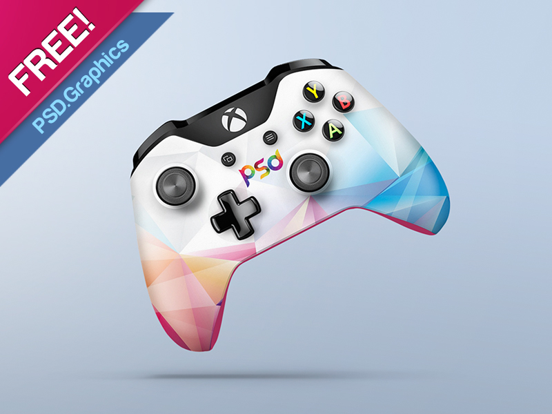 Sony playstation 4 console mockup controller free vector. 25 Best Gaming Controller Mockup Templates Ps4 Xbox Smartphone