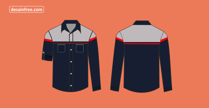 Download all free psd graphics mockups templates for magazine, book, stationery, apparel, device, mobile, editorial, packaging, business cards, ipad, . Desain Kemeja Lengan Panjang Format Coreldraw Free Download Desain Free