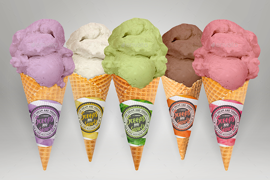 Ice cream branding mockup pack · anthony wood. 100 Best Ice Cream Cup Mockups Graphic Design Resources