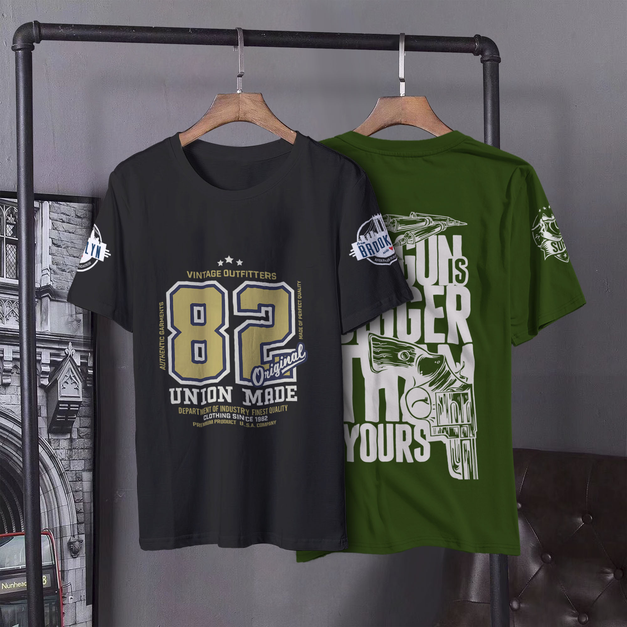 ✓ free for commercial use ✓ high quality images. Mockup Kaos Depan Belakang Dan Desain Lengan