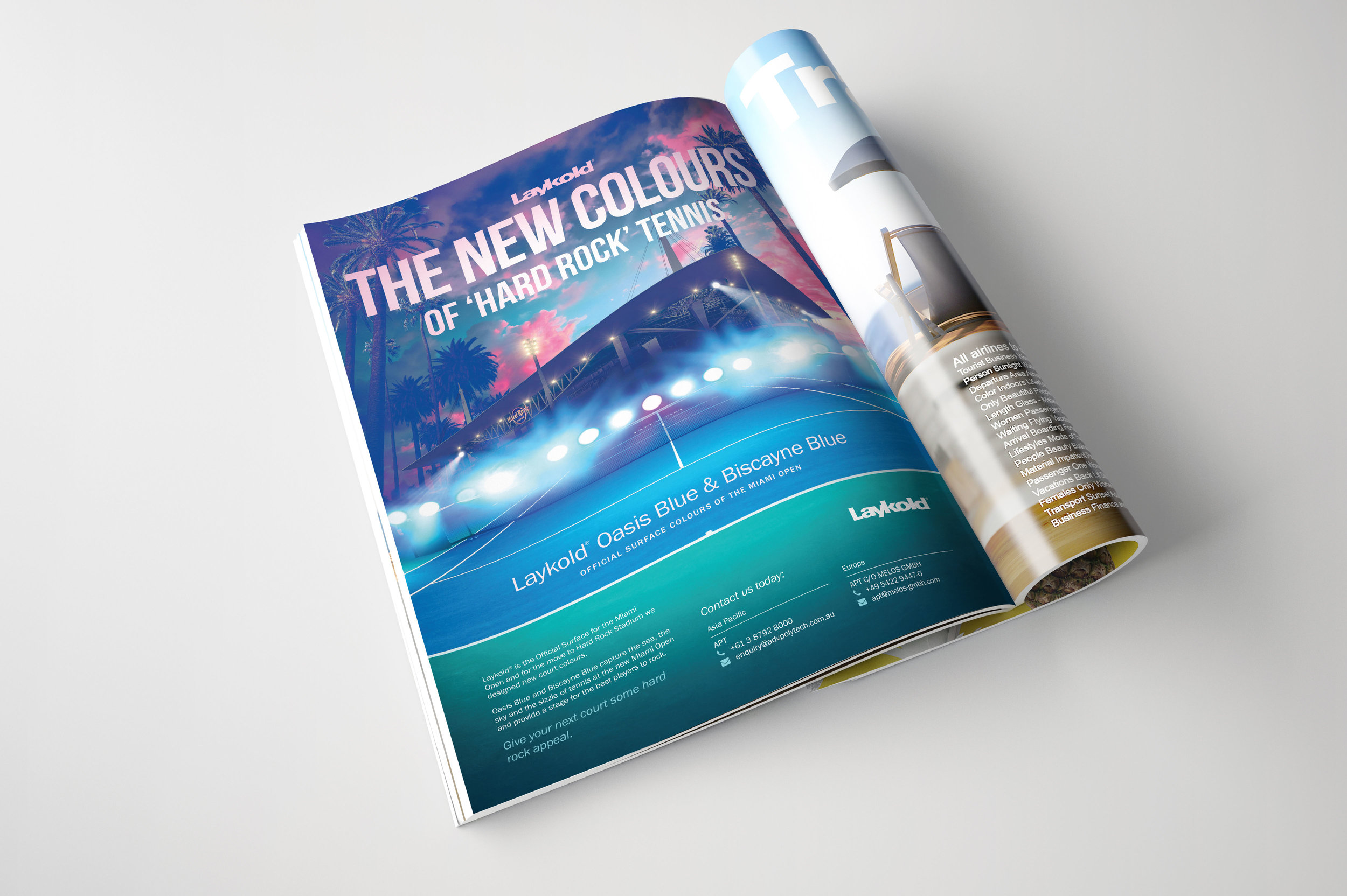 Find & download free graphic resources for mockup advertising. Laykold Miami Open Images Pure Purple