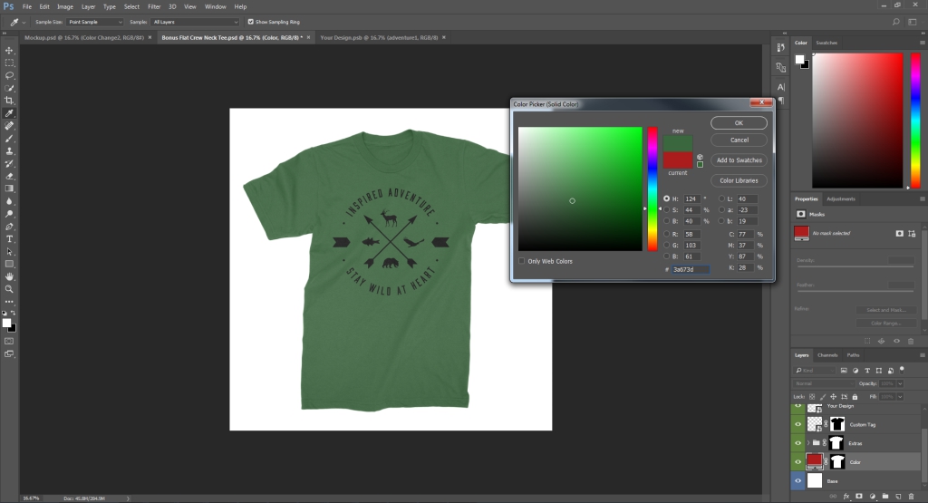 · choose from a variety of different mockup types · upload your own designs to drag onto the mockup . How To Create Custom Apparel Mockups In Photoshop Howard Custom Transfers Inc Quality Custom Heat Transfers