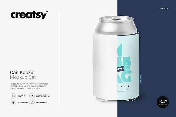 Search results for koozie mockup 90 Best Drink Can Mockup Templates Graphic Design Resources