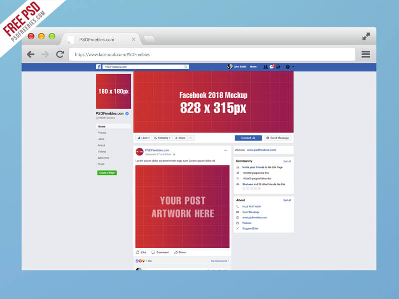 30+ Download Facebook Mockup Generator&nbsp;Psd