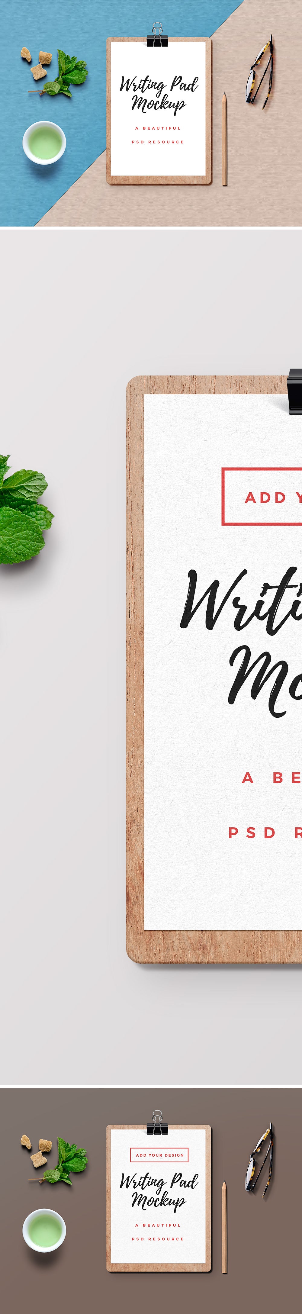 47+ Download Writing Pad Mockup&nbsp;Psd