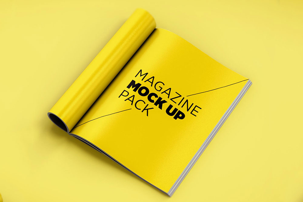 20+ Download Ad Magazine Mockup&nbsp;Psd