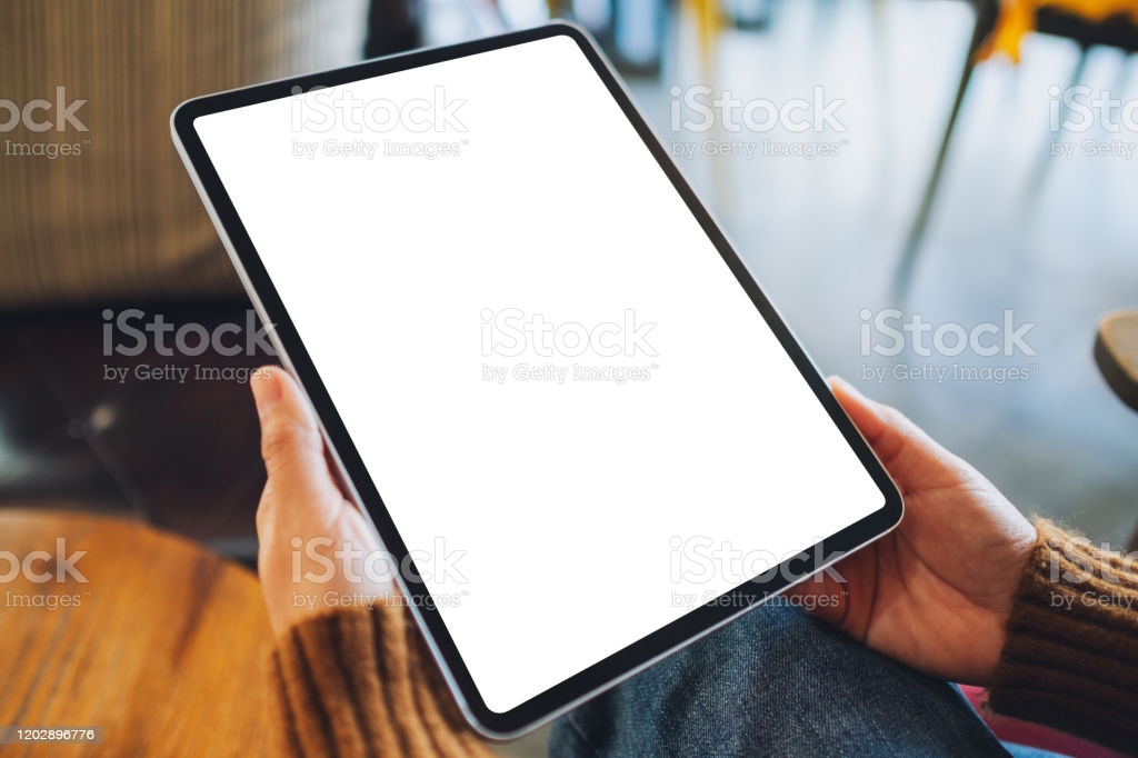 35+ Download Woman Holding Ipad Mockup&nbsp;Psd