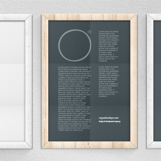 25+ Download Poster Frame Mockup Psd