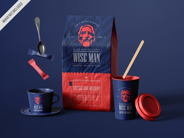 27+ Download Mockup Coffee Packaging&nbsp;Psd